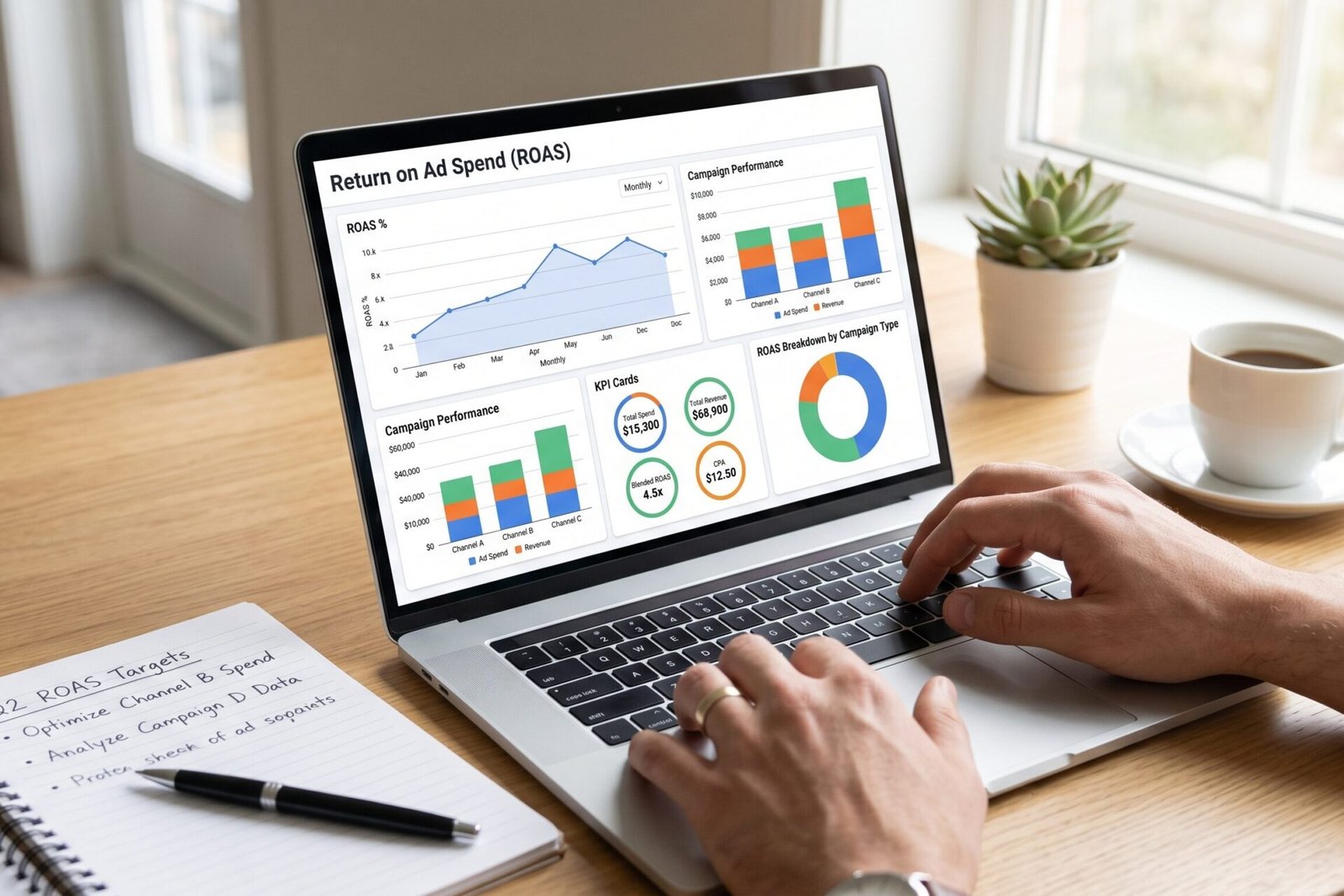Meta ads ROAS measurement analytics 120-day cohort ecommerce Shopify 2026