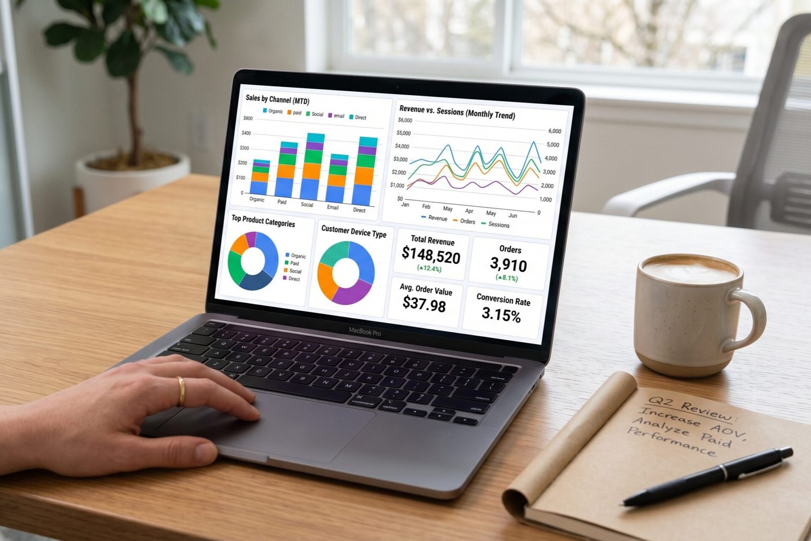 TikTok Shop creator affiliate analytics dashboard GMV performance tracking 2026