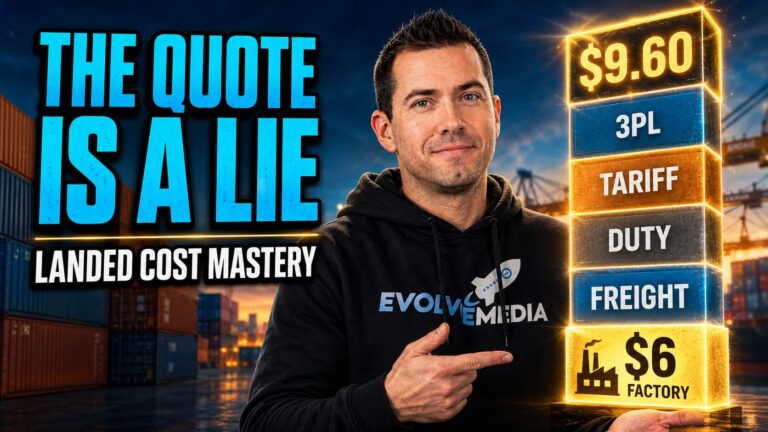 Landed Cost Mastery 2026: Pricing a Product After Freight, Duties, Tariffs & 3PL