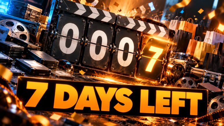 Black Friday Video Ads You Can Still Make in 7 Days
